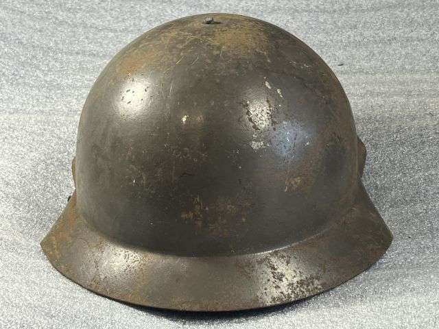 28) Excellent Original WW2 British Home Front ARP Defiance Shrapnel Helmet — image 16