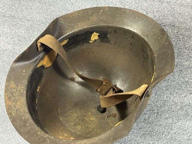 28) Excellent Original WW2 British Home Front ARP Defiance Shrapnel Helmet — image 7