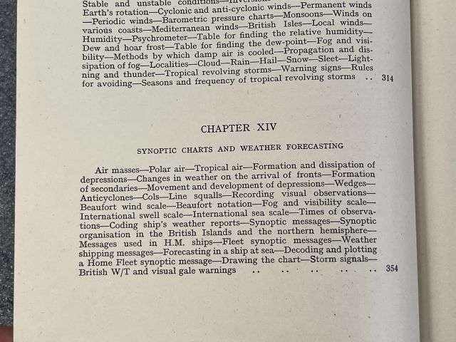 34) Excellent Original WW2 RN Admiralty Navigation Manual Volume I 1938. Printed In 1943 — image 6