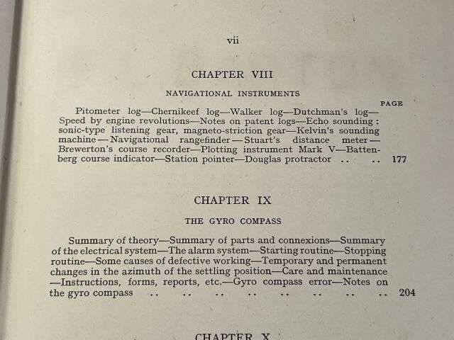 34) Excellent Original WW2 RN Admiralty Navigation Manual Volume I 1938. Printed In 1943 — image 9