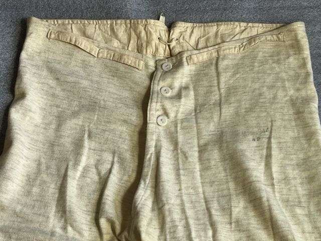 3) Nice Original WW2 Australian Made Thermal Underwear Dated 1944 — image 6