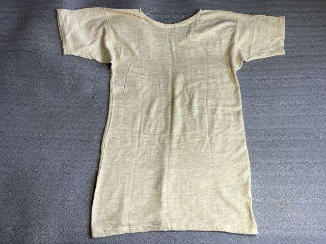 4) Excellent Original WW2 Australian Made British Army Issue Thermal Undershirt Dated 1942 — image 2