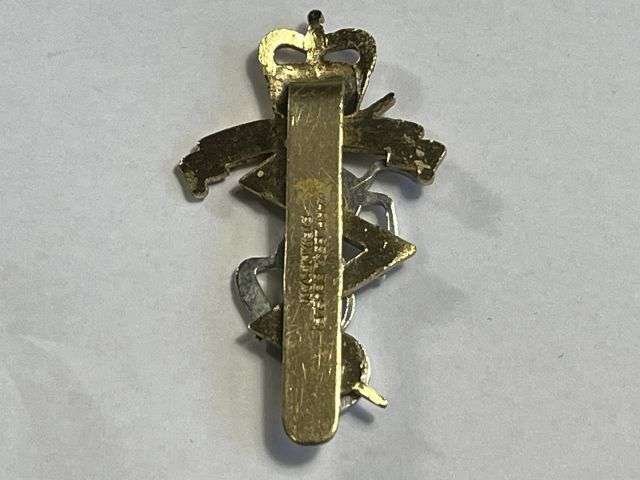 16) Good Original Post WW2 REME Staybrite Cap Badge by Marples & Beasley Bham — image 3