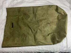 22) Nice Original 1944 Pattern Large Tropical Rubberised Waterproof Bag …