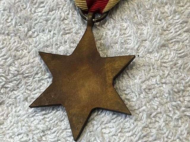 24) Excellent Original Full Size WW2 Medal The Africa Star — image 2