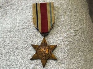 24) Excellent Original Full Size WW2 Medal The Africa Star
