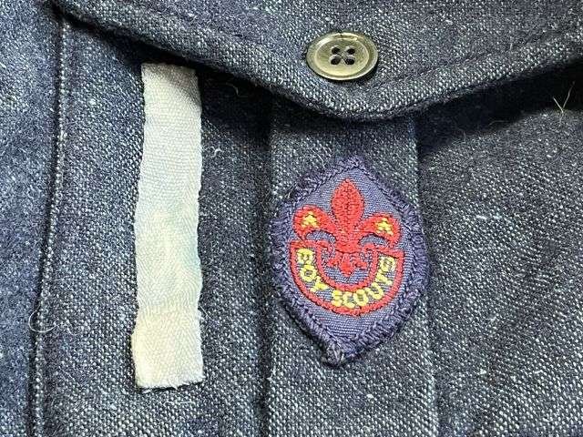 92) Excellent Original 1930s – WW2 Boy Scouts Uniform Shirt 10th Wallington (Holmwood) Surrey Boy Scout Group With 15 Badges — image 5
