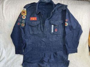 92) Excellent Original 1930s – WW2 Boy Scouts Uniform Shirt …