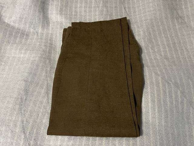 100) Excellent Original WW2 British Army 1937 Pattern Battledress Trousers With Leg Pocket Removed — image 2