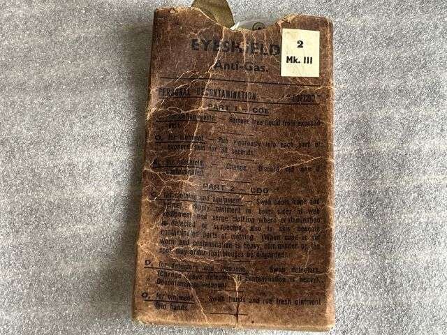 105) Excellent Original British Army MK6 Lightweight Respirator & Haversack 1950s — image 24