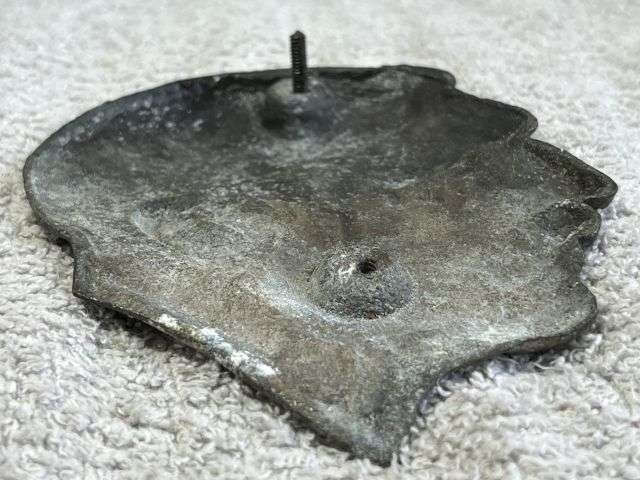 72) Excellent Original WW2 German Adolf Hitler Alloy Head From Door or Wall? — image 10