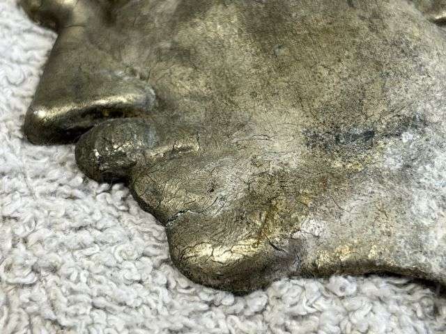 72) Excellent Original WW2 German Adolf Hitler Alloy Head From Door or Wall? — image 15