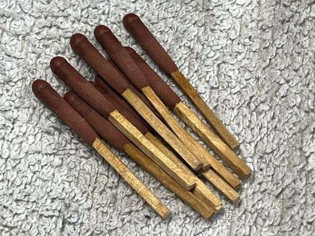 73) Excellent 1940s-50s Bryant & May's Ship's Life Boat Matches Bakelite Container & Matches — image 3