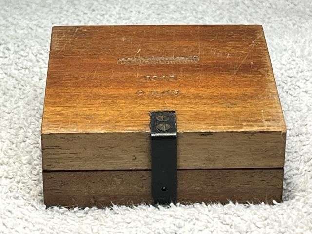 74) Nice Original WW1 British Officers Wooden Bodied Marching Compass Dated 1918 — image 11