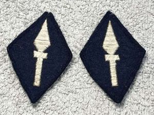 81) Excellent Original WW2 Era Royal Signals 1st Corps Cloth …