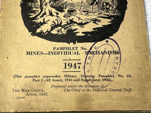 51) Original Post WW2 Field Engineering & Mine Warfare Pamphlet No 4 Part I Mines Individual Mechanisms 1947 — image 15