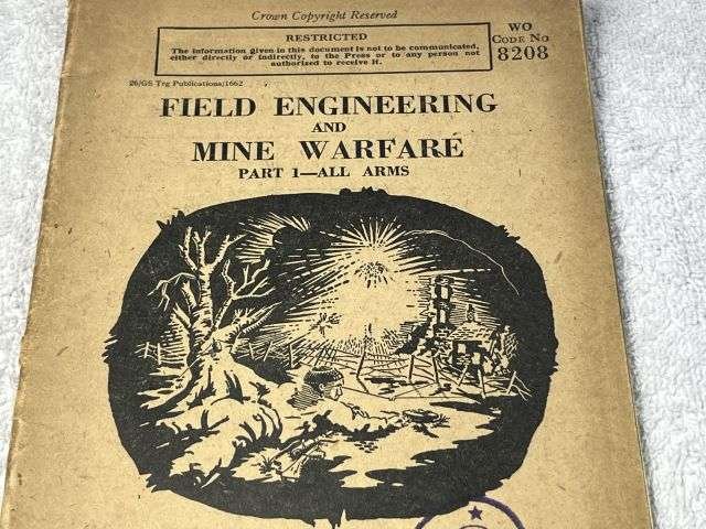 51) Original Post WW2 Field Engineering & Mine Warfare Pamphlet No 4 Part I Mines Individual Mechanisms 1947 — image 16