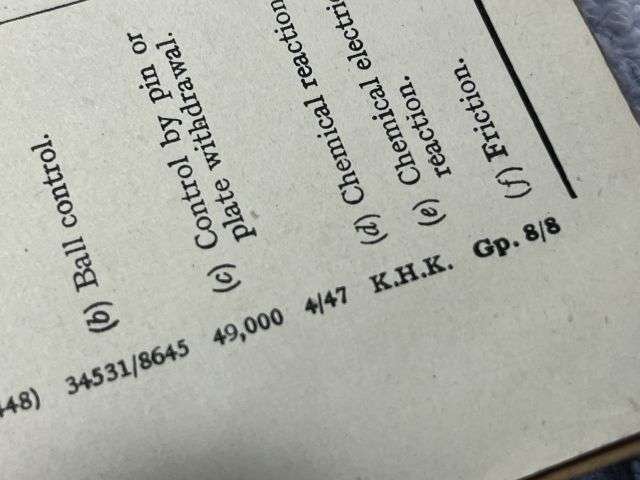51) Original Post WW2 Field Engineering & Mine Warfare Pamphlet No 4 Part I Mines Individual Mechanisms 1947 — image 3