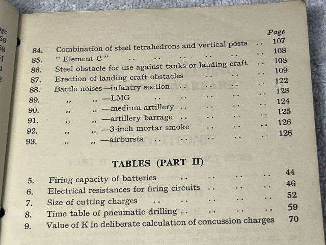 53) Original Post WW2 Field Engineering & Mine Warfare Pamphlet No 3 Part II Demolitions RE & Inf Aslt Pnrs — image 12