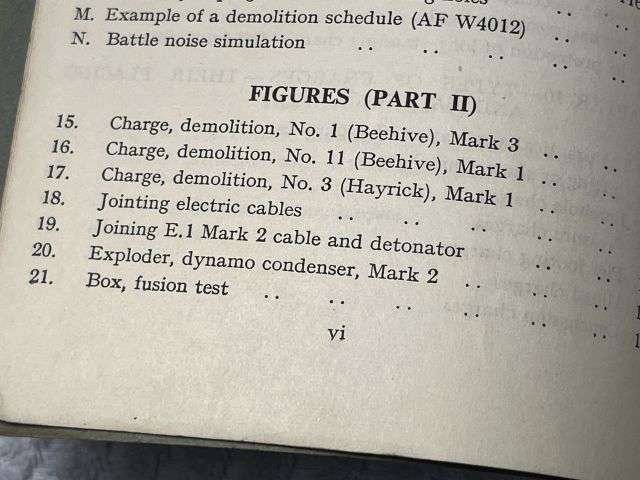 53) Original Post WW2 Field Engineering & Mine Warfare Pamphlet No 3 Part II Demolitions RE & Inf Aslt Pnrs — image 17