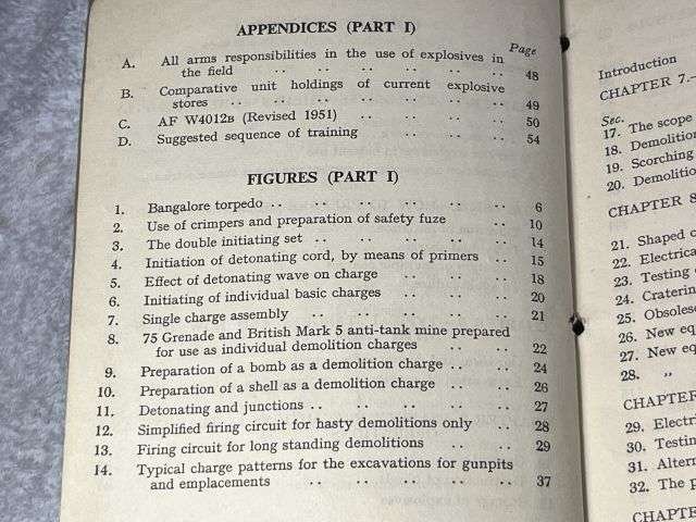 53) Original Post WW2 Field Engineering & Mine Warfare Pamphlet No 3 Part II Demolitions RE & Inf Aslt Pnrs — image 22