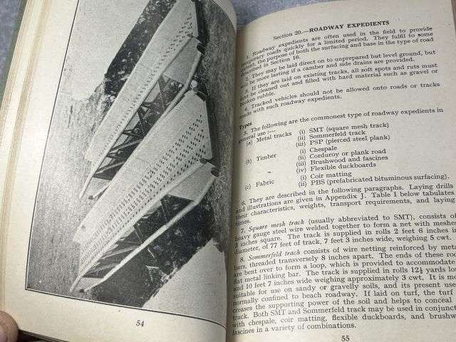 55) Original Post WW2 Field Engineering & Mine Warfare Pamphlet No 1 Basic Field Engineering Part I All Arms 1950 — image 4