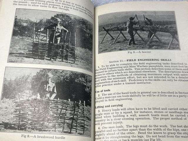 55) Original Post WW2 Field Engineering & Mine Warfare Pamphlet No 1 Basic Field Engineering Part I All Arms 1950 — image 5