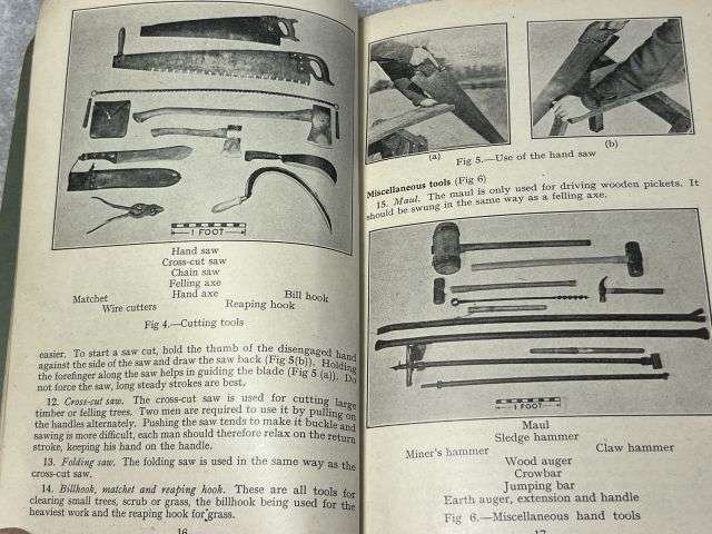 55) Original Post WW2 Field Engineering & Mine Warfare Pamphlet No 1 Basic Field Engineering Part I All Arms 1950 — image 6