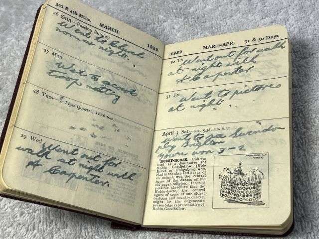 56) Excellent Original Collection of Pre WW2 Boy Scouts Cloth Badges & Diaries 1937-1939 — image 12