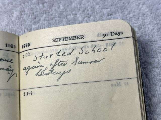 56) Excellent Original Collection of Pre WW2 Boy Scouts Cloth Badges & Diaries 1937-1939 — image 7