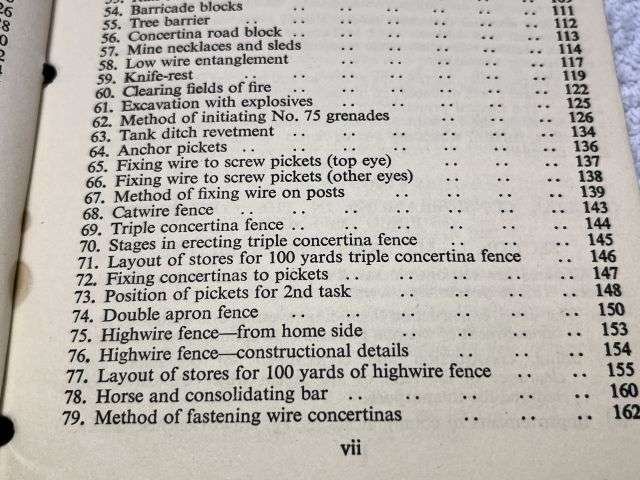 57) Original Post WW2 Field Engineering & Mine Warfare Pamphlet No 2 Field Defences & Obstacles Part I All Arms — image 6