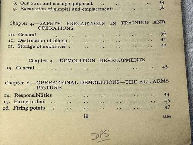 58) Original Post WW2 Field Engineering & Mine Warfare Pamphlet No 3 Demolitions Part I All Arms — image 10