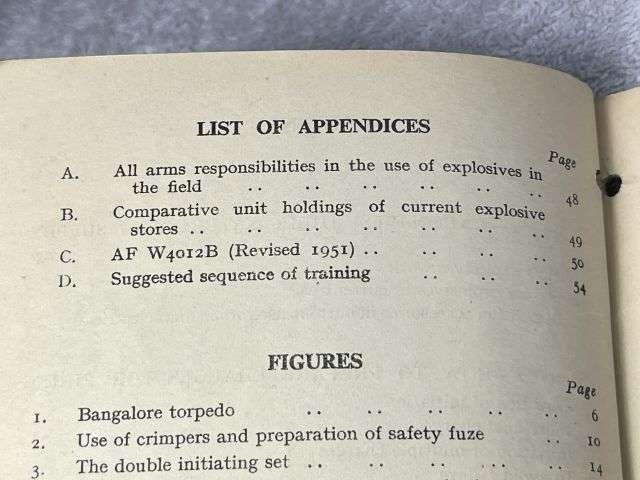 58) Original Post WW2 Field Engineering & Mine Warfare Pamphlet No 3 Demolitions Part I All Arms — image 9