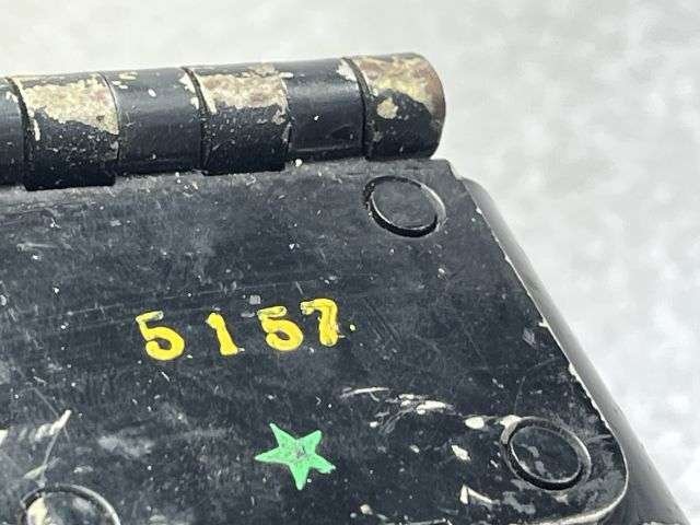 40) Excellent Original WW2 US Military J-37 Morse Key On J-45 Leg Clamp For Use in Tanks, Aircraft, Vehicles Etc — image 4