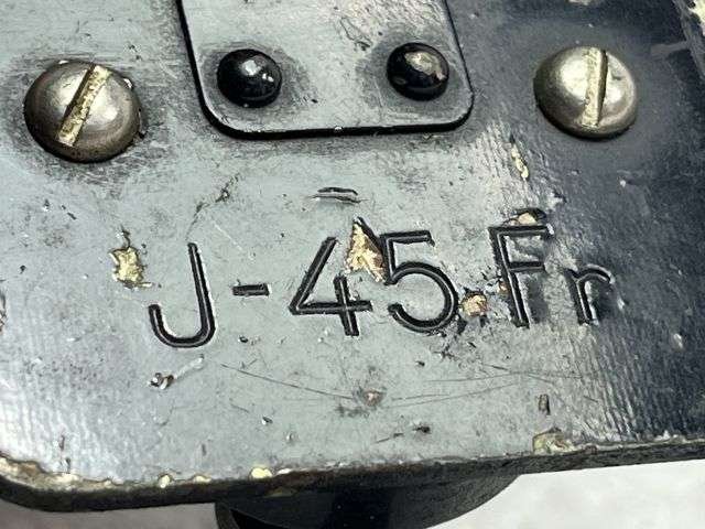 40) Excellent Original WW2 US Military J-37 Morse Key On J-45 Leg Clamp For Use in Tanks, Aircraft, Vehicles Etc — image 5