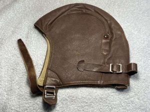 43) Excellent Original Unissued WW2 Canadian Made B-Type Flying Helmet …