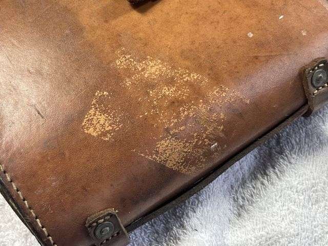 15) Good Original WW2 British Army 7×50 No5 Mk I Binoculars Case — image 6