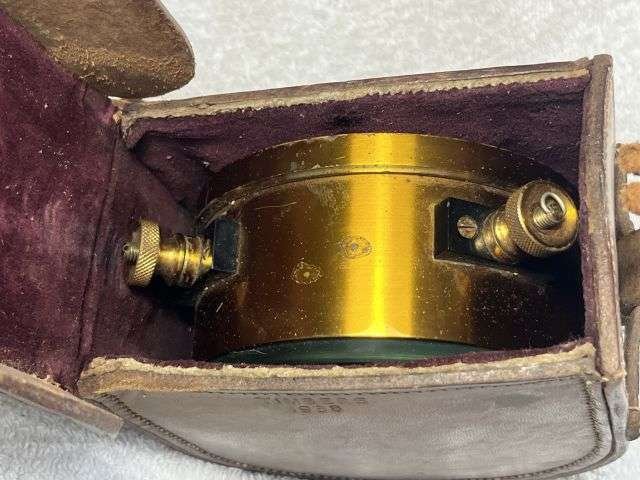 16) Lovely Original British Army Galvanometer No24A MkI & Leather Case Dated 1938 — image 13
