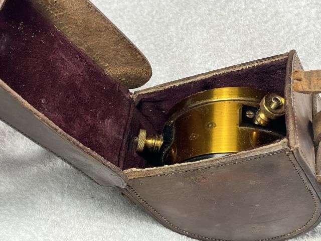 16) Lovely Original British Army Galvanometer No24A MkI & Leather Case Dated 1938 — image 14
