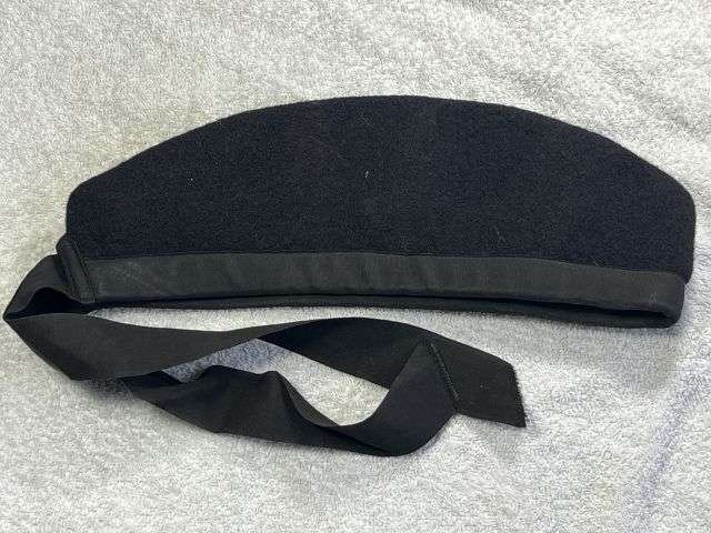 7) Excellent Original WW2 Era Scottish Regiments Blue/Black Glengarry In A Good Size 7 1/4 — image 4