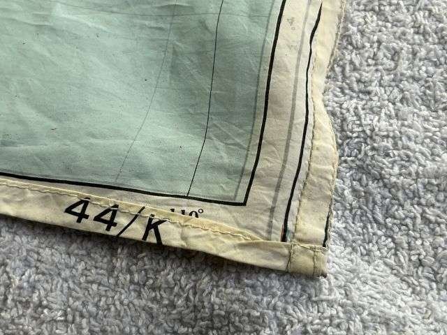 9) Good Original WW2 Escape Map 44J 44K French Indo China, Siam — image 10