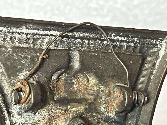 126) Lovely Original WW1 Imperial German Army Large Iron Cross Memorial Frame 1914-1915 — image 2