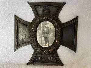 126) Lovely Original WW1 Imperial German Army Large Iron Cross …