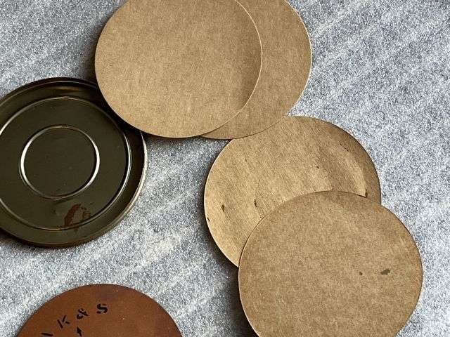 111) Excellent Complete WW1-WW2 Heliograph 5-In MkV Mirrors & Storage Container — image 4