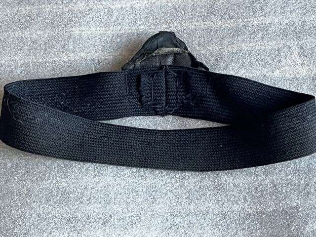 115) Excellent original WW1 WW2 Royal Navy Officers Bullion Cap Badge & Cap Band — image 4