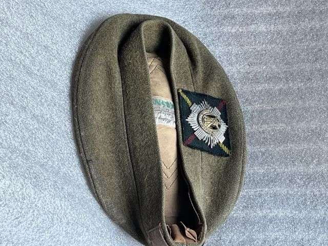 116) Good Original WW2-1950s Scottish Regiments The Royal Scots Officers Tam-O-Shanter — image 11