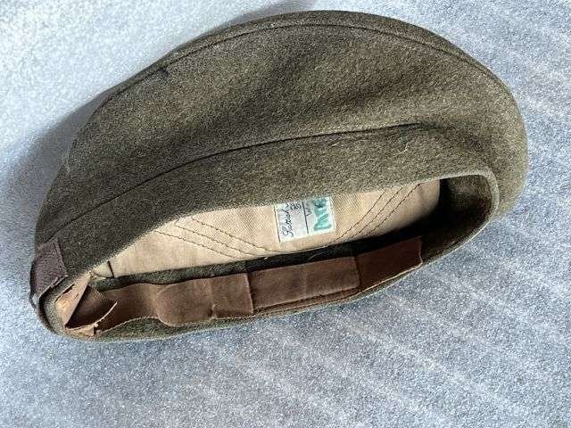 116) Good Original WW2-1950s Scottish Regiments The Royal Scots Officers Tam-O-Shanter — image 4