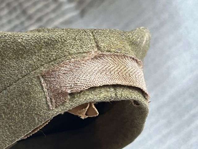 116) Good Original WW2-1950s Scottish Regiments The Royal Scots Officers Tam-O-Shanter — image 6