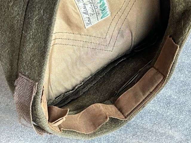 116) Good Original WW2-1950s Scottish Regiments The Royal Scots Officers Tam-O-Shanter — image 9