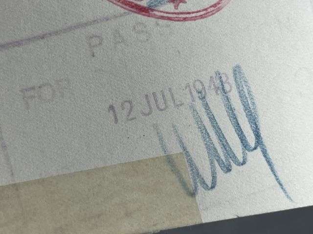 117) Interesting Original WW2 Official Photograph of General Montgomery Dated 1943 — image 3